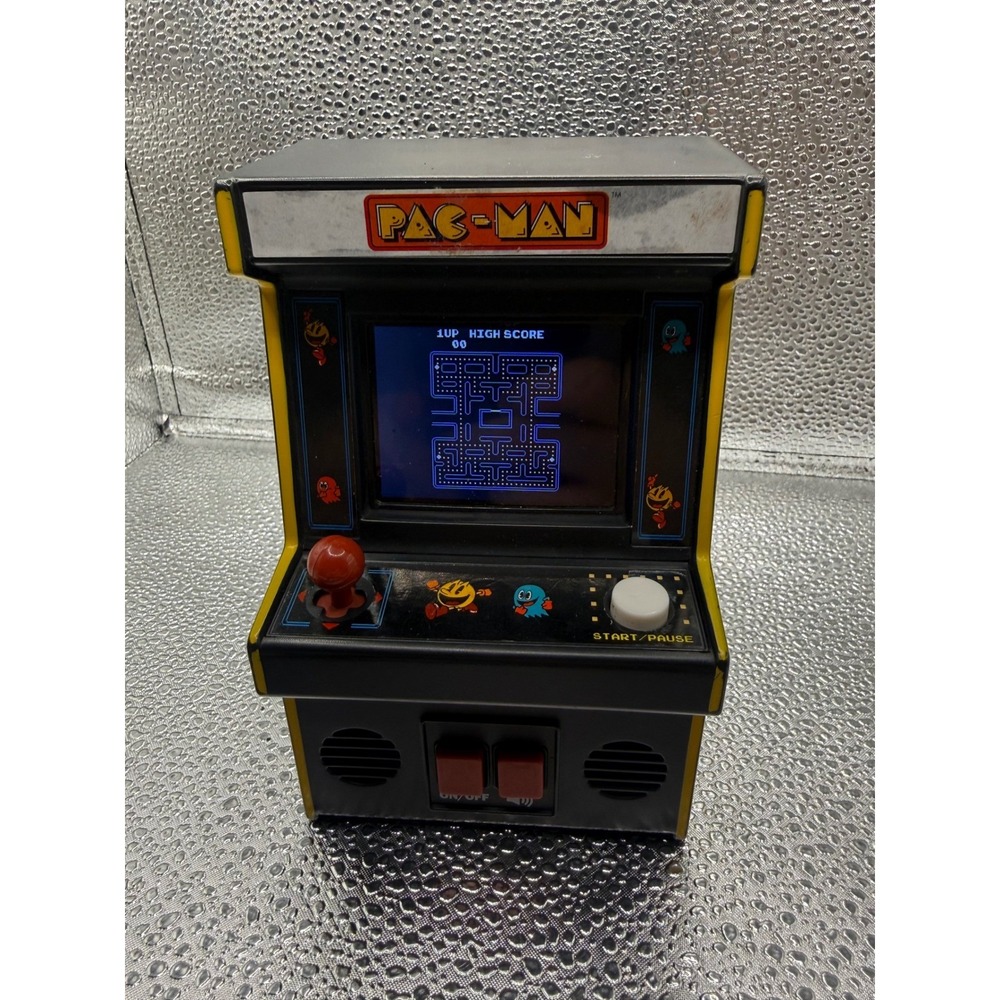 Miniature Arcade Machine Pac Man Full Color Screen Portable Handheld Game - Picture 2 of 8